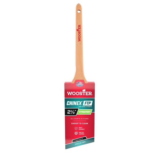 Wooster 2-1/2 in. Extra Firm Thin Angle Paint Brush