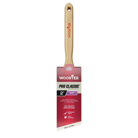 Wooster Majestic 2 in. Soft Chiseled Paint Brush