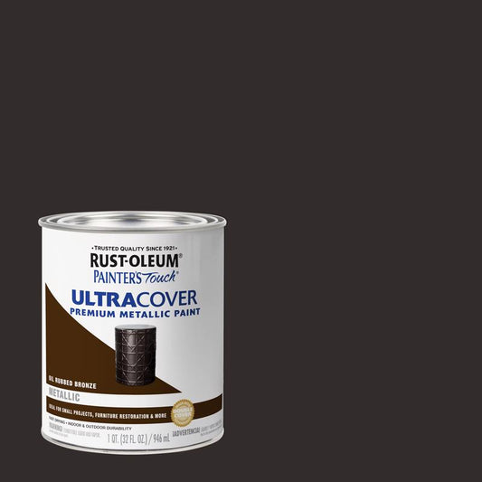 Rust-Oleum Painters Touch Ultra Cover Oil Rubbed Bronze Ultra Cover Paint 1 qt