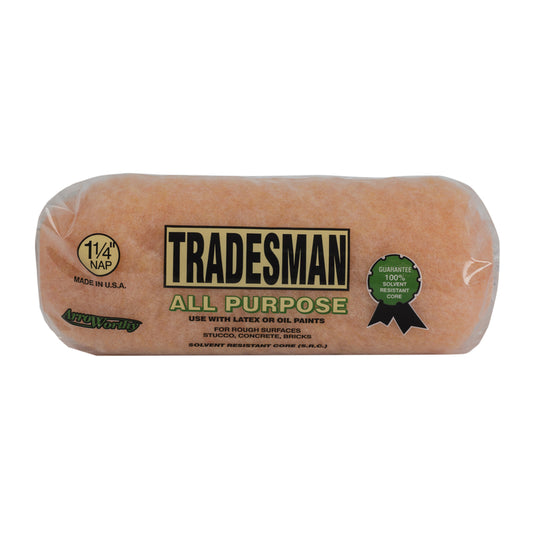 ArroWorthy Tradesman Polyester 9 in. W X 1-1/4 in. Paint Roller Cover 1 pk