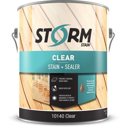 Storm System Transparent Clear Alkyd Exterior Stain 1 gal