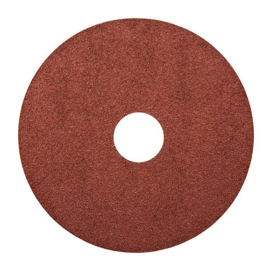 Norton 4.5 in. Aluminum Oxide Center Mount Fiber Disc 24 Grit Extra Coarse 25 pk