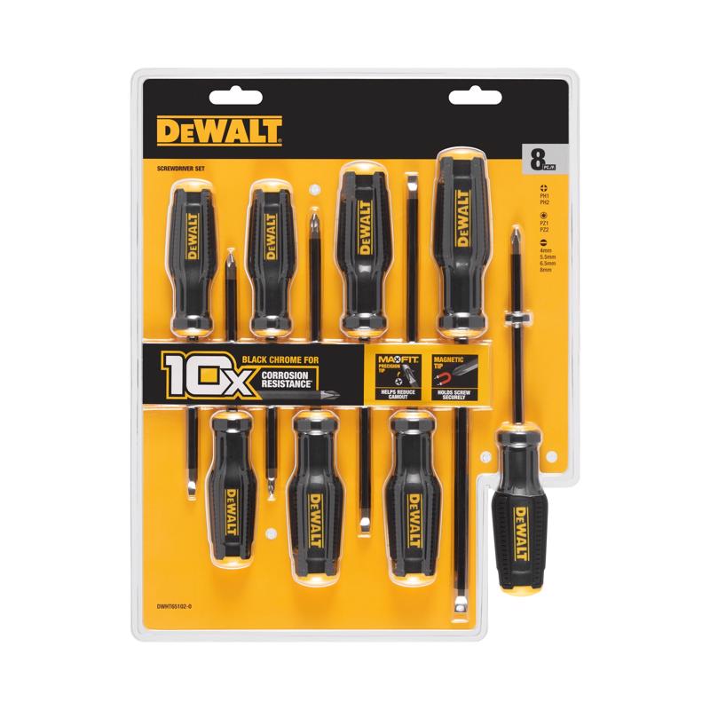 DeWalt ToughSeries Demolition Screwdriver Set 8 pc – Sports Med Distributor