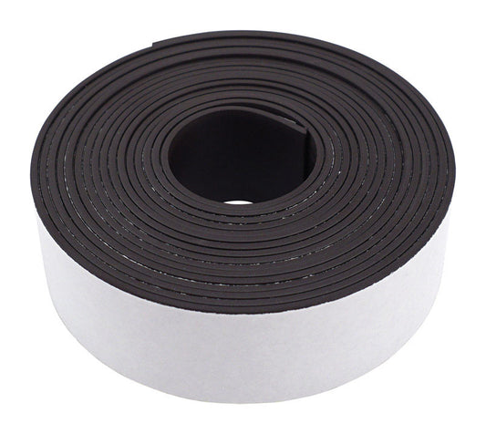 Magnet Source 120 in. L X 1 in. W Black Magnetic Tape