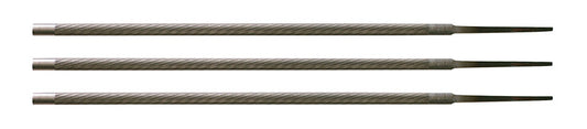 Crescent Nicholson 8 in. L X 3/16 in. W High Carbon Steel File 3 pc