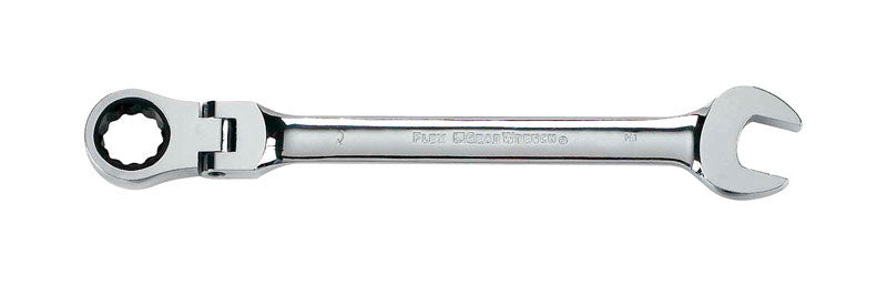 GEARWRENCH 1/2 in. 12 Point SAE Flex Head Combination Wrench 7 in. L 1 pc