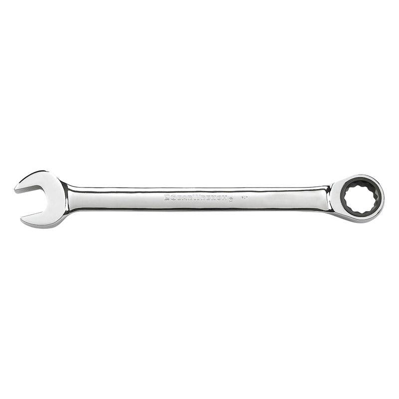 GEARWRENCH 1/2 inch in. X 1/2 inch in. 12 Point SAE Ratcheting Combination Wrench 7.839 in. L 1 pc
