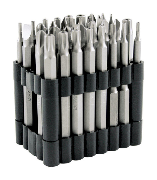 Performance Tool Assorted 3 in. L Security Bit Set Multi-Material 32 pc