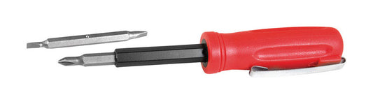 Performance Tool Phillips/Slotted 4-in-1 Pocket Screwdriver 3 pc