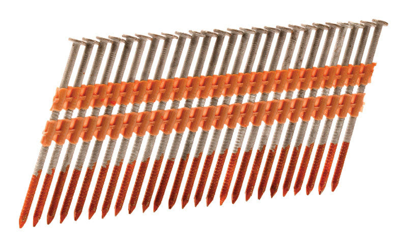 Metabo HPT 3 in. L Plastic Strip Hot-Dip Galvanized Framing Nails 21 deg 4,000 pk