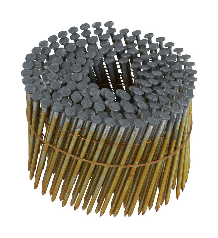 Metabo HPT 3 in. L Wire Coil Hot-Dip Galvanized Framing Nails 16 deg 4,000 pk