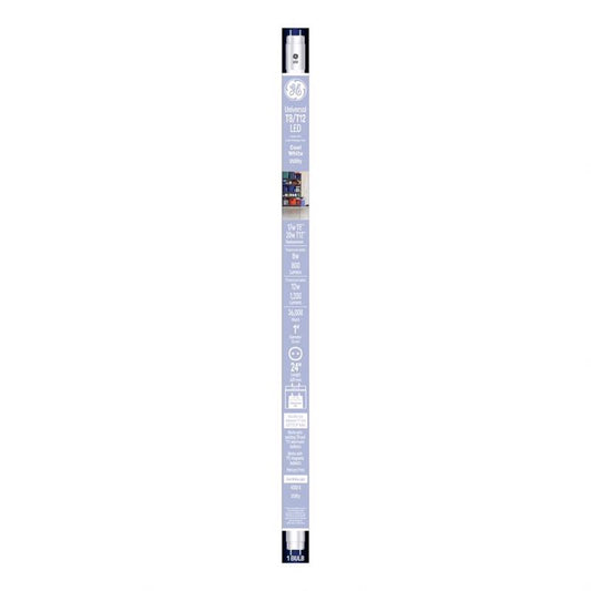 GE T8 Cool White 24 in. G13 (Medium Bi-Pin) T8 LED Linear Tube 20 Watt Equivalence 1 pk