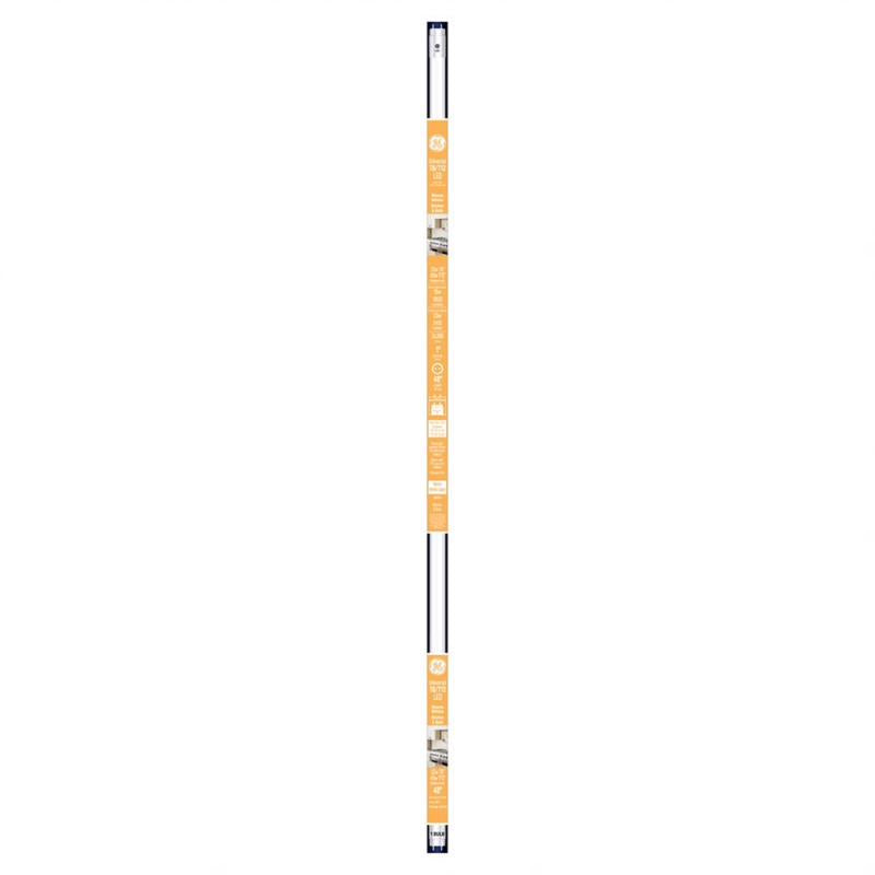 GE LED Warm White 48 in. G13 (Medium Bi-Pin) T8 LED Linear Tube 40 Watt Equivalence 1 pk