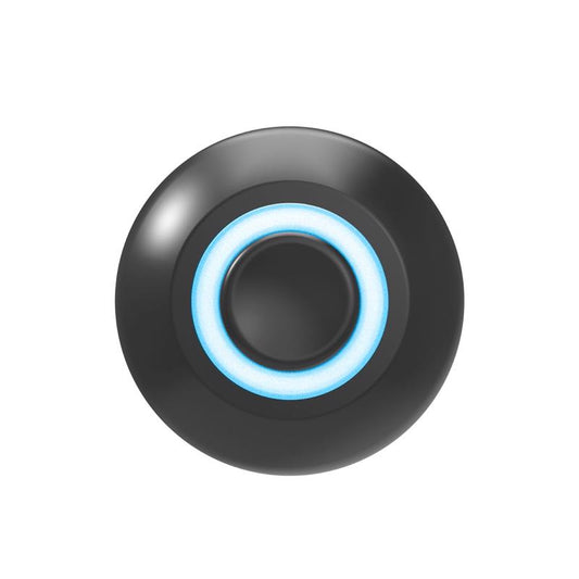 Heath Zenith Black/White Metal Wired Pushbutton Doorbell