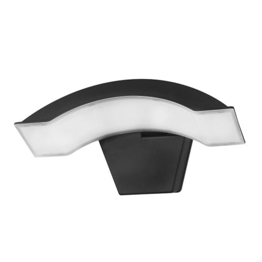 Globe Electric Dusk to Dawn Hardwired LED Black Security Light