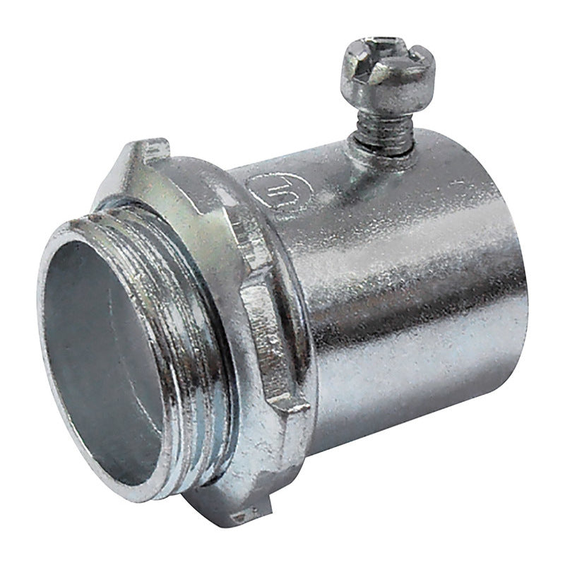 Sigma Engineered Solutions ProConnex 1/2 in. D Zinc-Plated Steel Compression Connector For EMT 1 pk