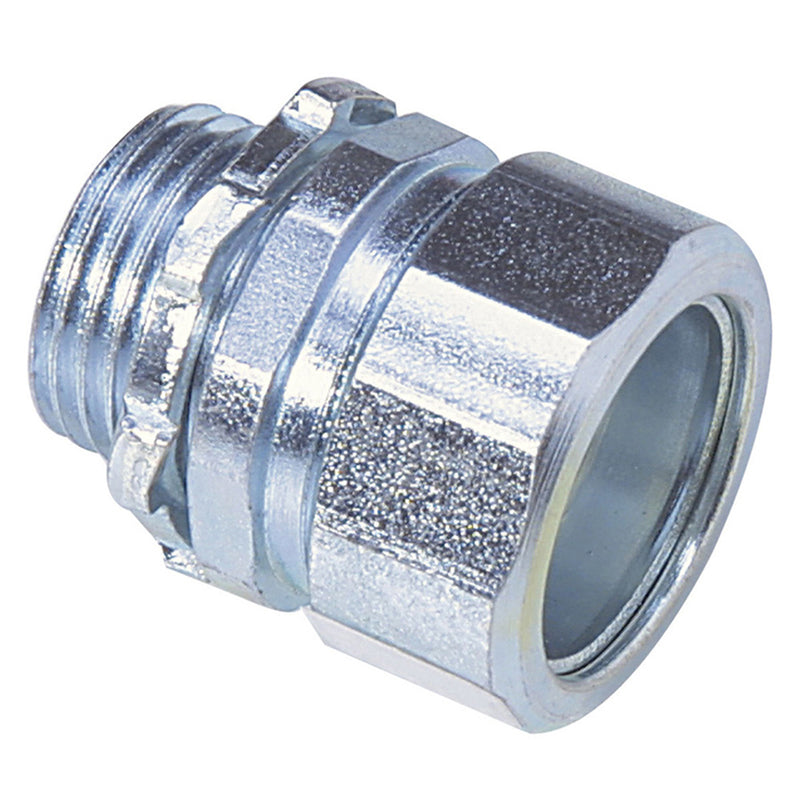 Sigma Engineered Solutions ProConnex 1 in. D Zinc-Plated Steel Compression Connector For Rigid/IMC 1