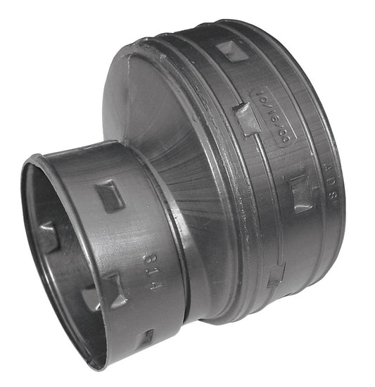 Advanced Drainage Systems 6 in. Snap X 4 in. D Snap Polyethylene 5-1/2 in. Reducing Coupler 1 pk