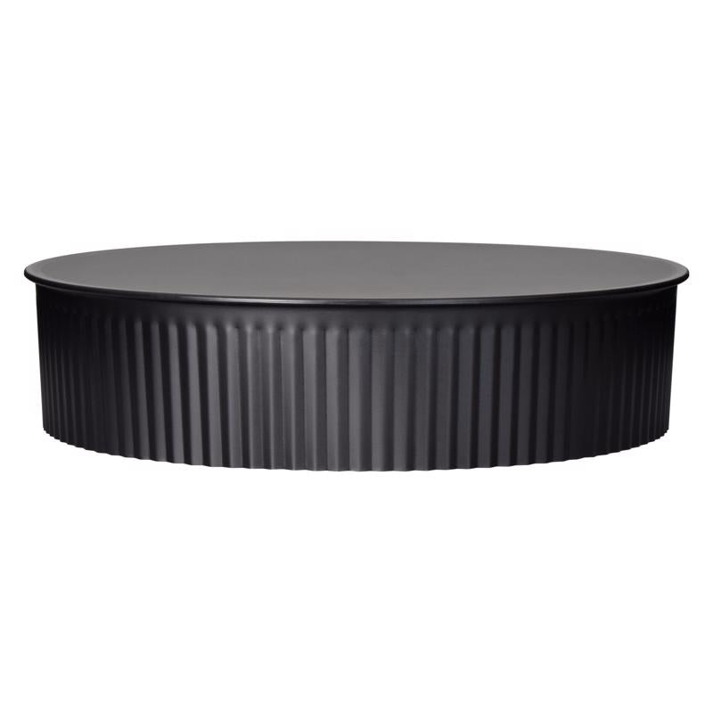 Imperial 8 in. D Steel Crimped Stove Pipe Cap