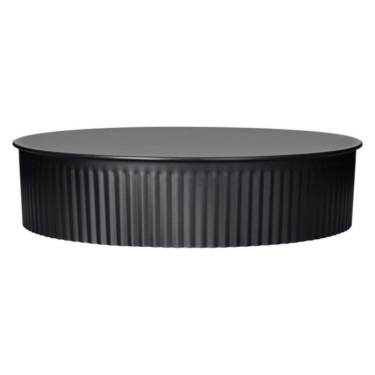 Imperial 8 in. D Steel Crimped Stove Pipe Cap