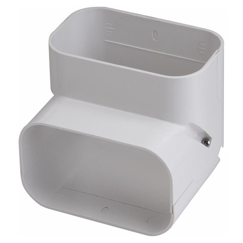 Slimduct Line Set Covers 5 in. W X 5 in. H White