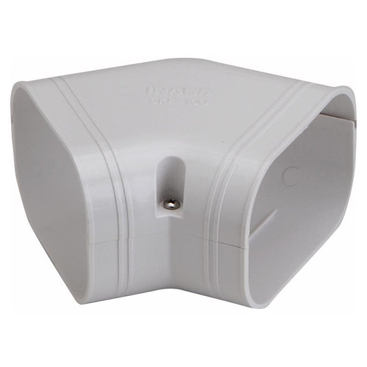 Slimduct Line Set Covers 5.25 in. W X 3 in. H White