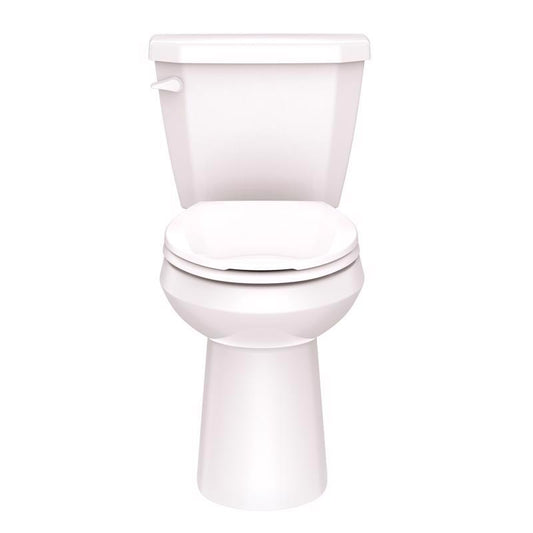 Gerber ADA Compliant 0.8 gal White Elongated Complete Toilet Kit