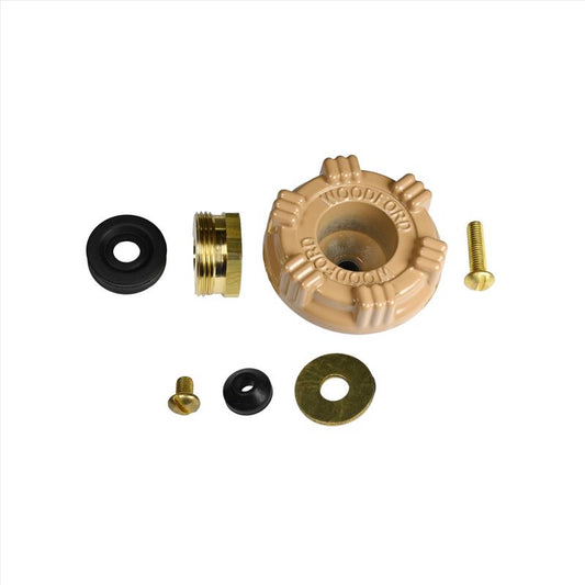 Woodford Model 14 1/2 in. MIP in. Hose Anti-Siphon Brass Frost-Proof Sillcock
