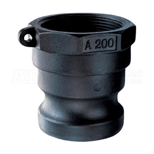 Abbott Rubber Polypropylene 3 in. D X 3 in. D Female Adapter 1 pk