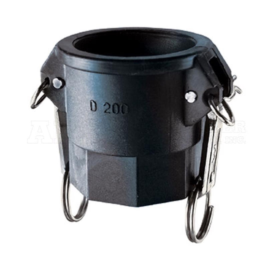 Abbott Rubber Polypropylene 3 in. D X 3 in. D Female Coupler 1 pk