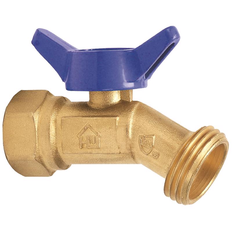 Homewerks 3/4 in. FIP X 3/4 in. MHT Brass No-Kink Hose Bibb – Sports ...