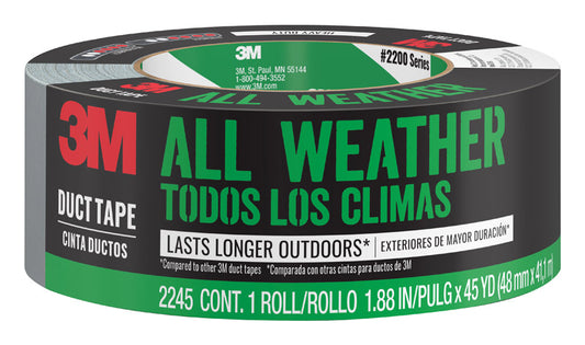 3M 2540 1.88 in. W X 40 yd L Dark Gray Duct Tape