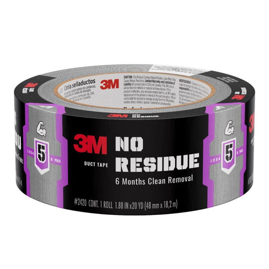 3M 1.88 in. W X 25 yd L Dark Gray Duct Tape