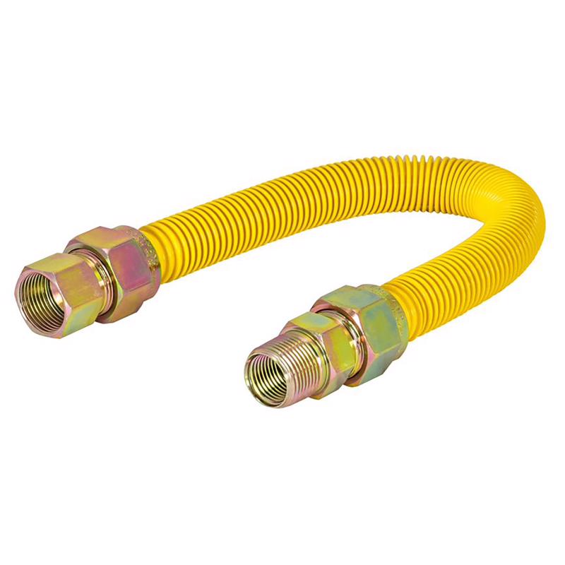Eastman 3/4 in. FIP in. X 3/4 in. D MIP 24 in. Stainless Steel Install ...