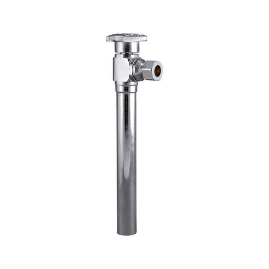 Keeney 1/2 in. Sweat X 3/8 in. Compression Brass Shut-Off Valve