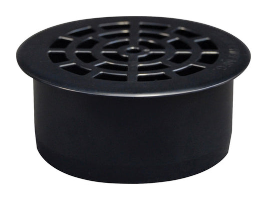 Sioux Chief 4 in. D ABS Inside Pipe Drain
