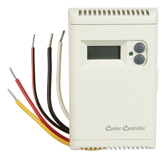 Dial Cooler Controller 4-1/2 in. H X 2-7/8 in. W White Plastic Evaporative Cooler Thermostat