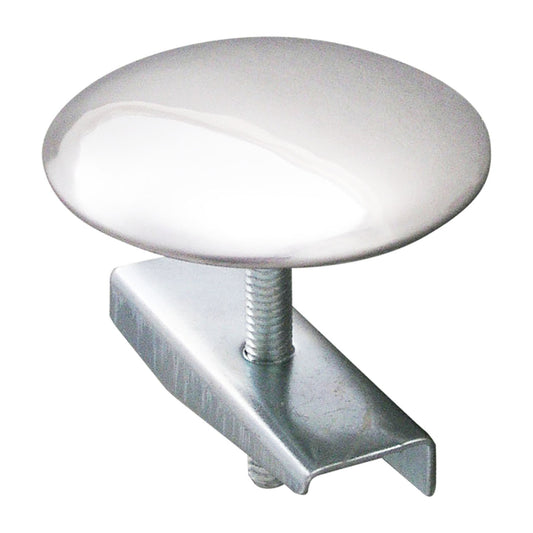 LDR Faucet Hole Cover 1.75 in. D Silver Stainless Steel