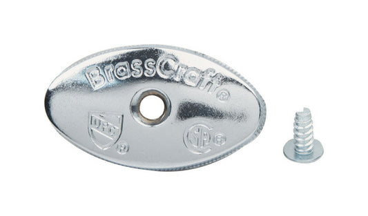 BrassCraft Brass Chrome Plated Valve Handle 1.10 in. L 1 pc