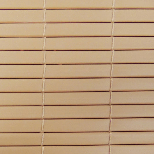 Radiance Vinyl Rollup Shade 48 in. W X 72 in. H Bamboo Cordless