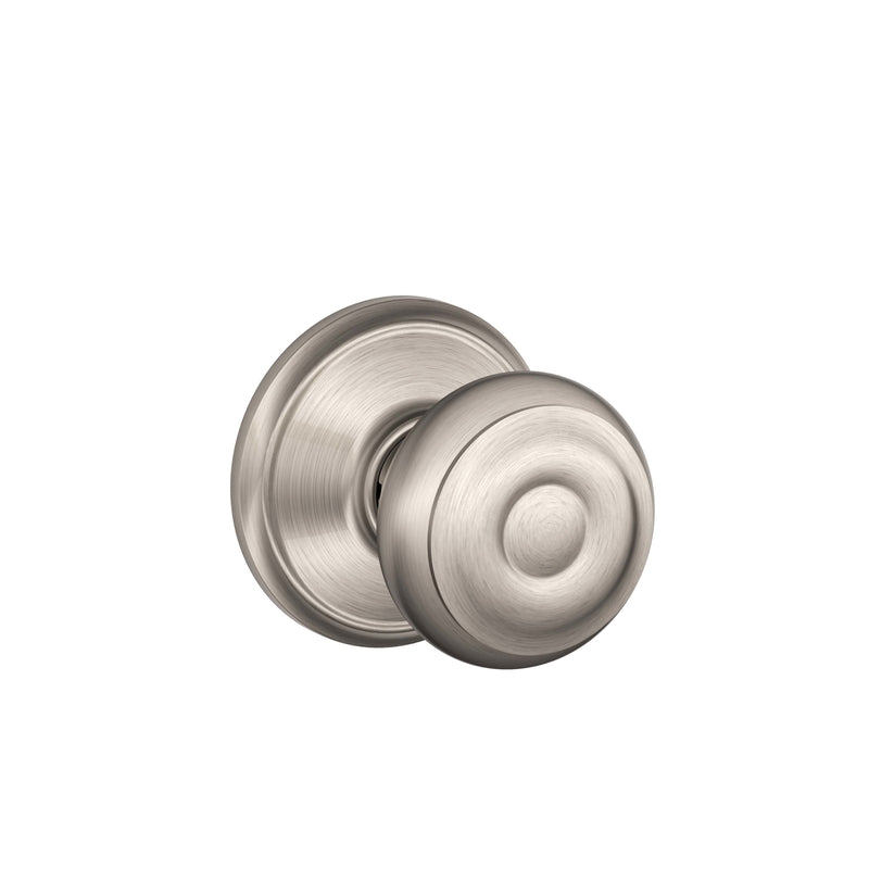 Schlage Georgian Classic Satin Nickel Passage Door Knob Right or Left Handed