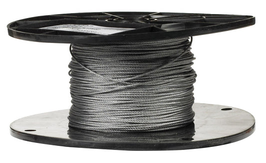 Campbell Galvanized Steel 1/16 in. D X 500 ft. L Aircraft Cable