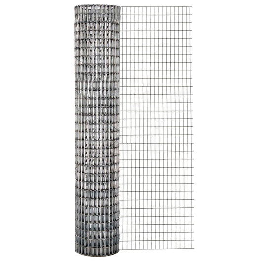 IronRidge 30 in. H X 10 ft. L Galvanized Steel Welded 1 in. X 1 in. in.