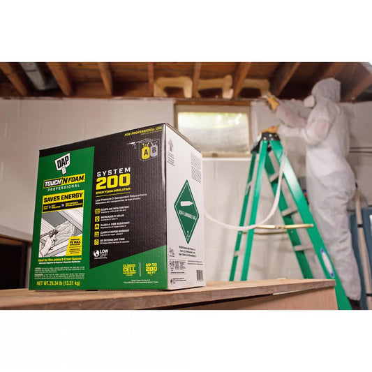 DAP Touch 'N Foam Professional Cream Polyurethane Foam 2-Component Insulation Kit 115 lb