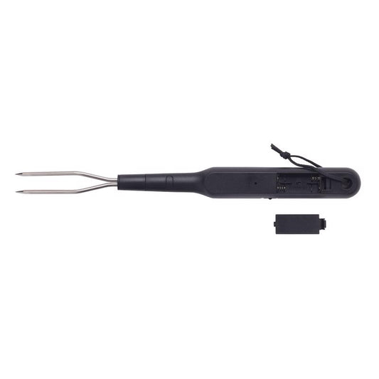 Taylor Black/Silver Plastic/Stainless Steel Digital Fork Thermometer