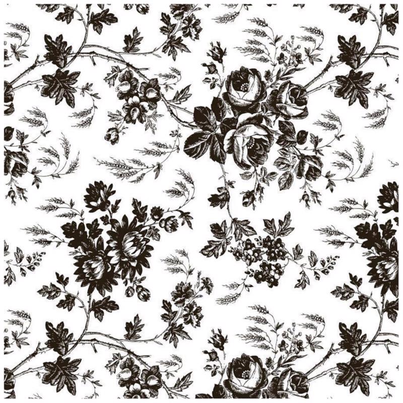 Con-Tact 16 ft. L X 18 in. W Toile Black Self-Adhesive Shelf Liner