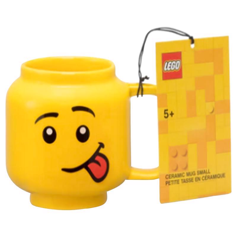 LEGO 7.6 oz Yellow BPA Free Silly Mug