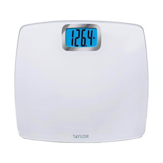 Taylor 440 lb Digital Bathroom Scale White