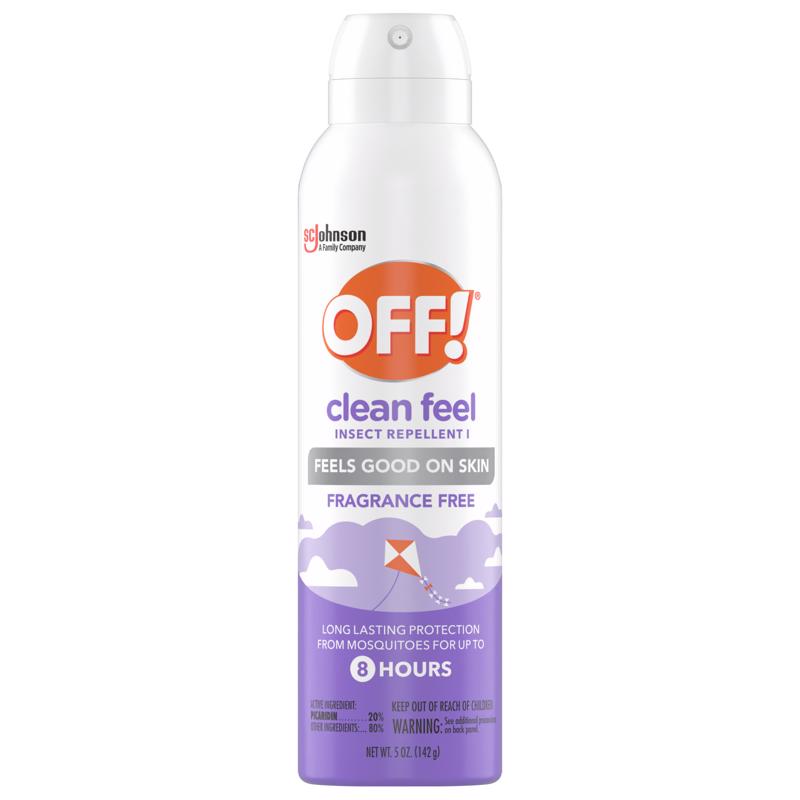 OFF! Clean Feel Insect Repellent Liquid For Mosquitoes/Ticks 5 oz