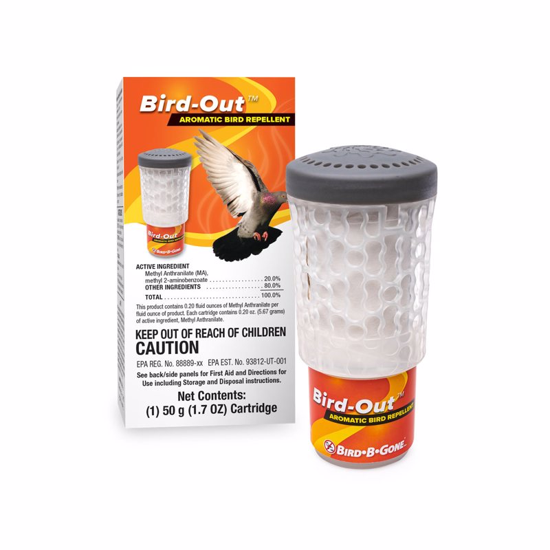 Bird-B-Gone Bird-Out Bird Repellent Refill Cartridge For Assorted Species 1 pk